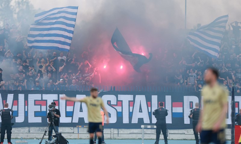Pola lige novčano kažnjeno zbog pirotehnike u 33. kolu
