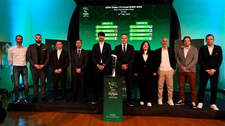 Hrvatska reprezentacija u futsalu smještena u tešku skupinu na Euru do 19 godina