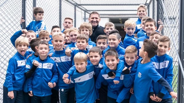 Novi član SuperSport HNL-a ugostio djecu iz OŠ Rudeš i upriličio Dan sporta