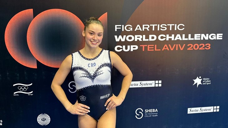 Christina Zwicker nakon pada na dvovisinskim ručama upisala 15. mjesto u Tel Avivu