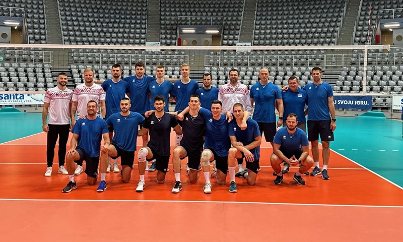 Hrvatski odbojkaši pripremaju se u Zadru za nastavak Zlatne lige: 'Želimo napredovati i uklopiti igrače'