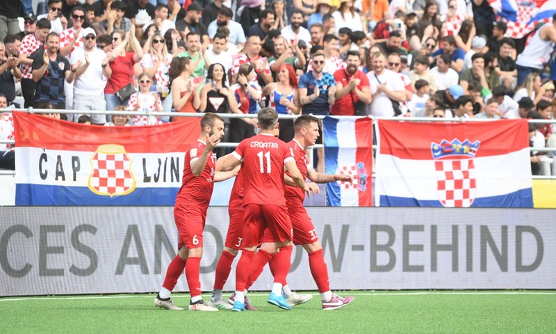 Hrvatska socca reprezentacija visoko slavila protiv Sirije za kraj grupne faze