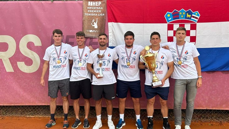 Tenisači HTK Zagreb osvojili sedmi uzastopni naslov prvaka Hrvatske