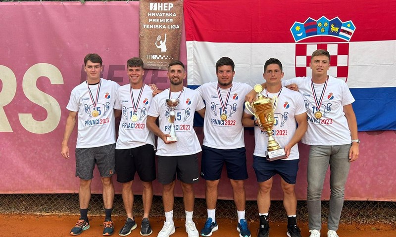 Tenisači HTK Zagreb osvojili sedmi uzastopni naslov prvaka Hrvatske