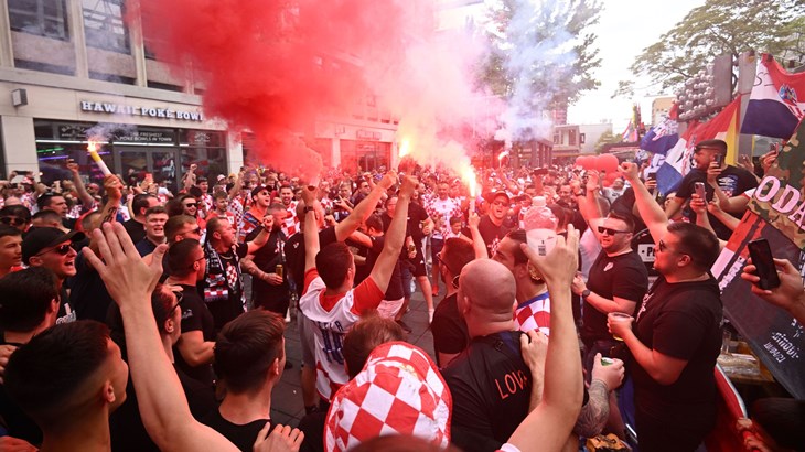 FOTO: Odlična atmosfera na ulicama Rotterdama
