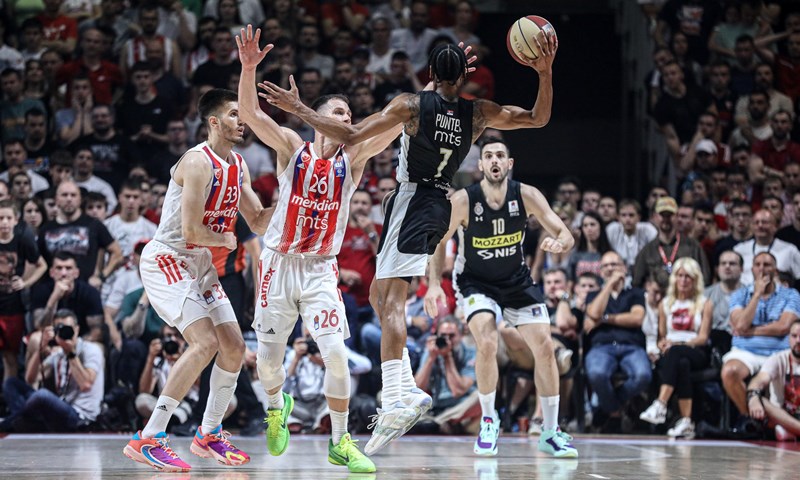 Crvena zvezda smanjila vodstvo Partizana u finalnoj seriji ABA lige