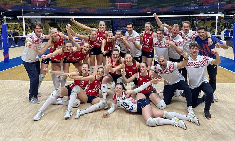 Dvije pobjede hrvatskih odbojkašica: 'Pokazale smo da možemo i s najvećima'