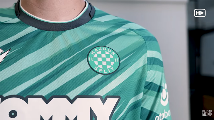 FANATIK: Hajduk predstavio treći dres za novu sezonu