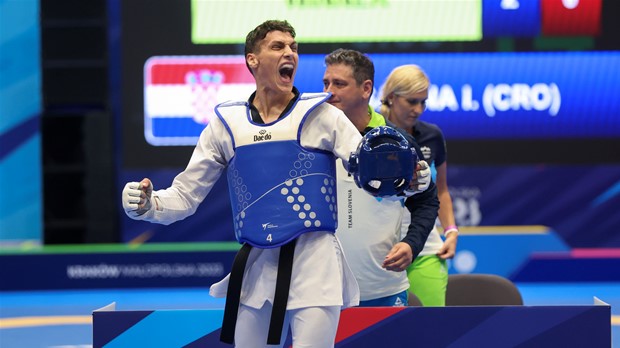 Ivan Šapina donio još jedno zlato za hrvatski taekwondo na Europskim igrama