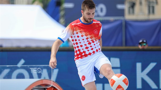 Hrvatski predstavnik u teqballu upisao dva vrlo visoka poraza i oprostio se od Europskih igara