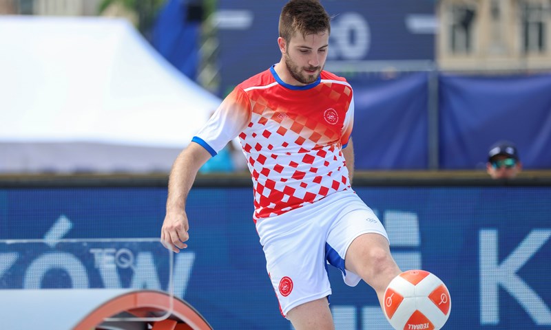 Hrvatski predstavnik u teqballu upisao dva vrlo visoka poraza i oprostio se od Europskih igara