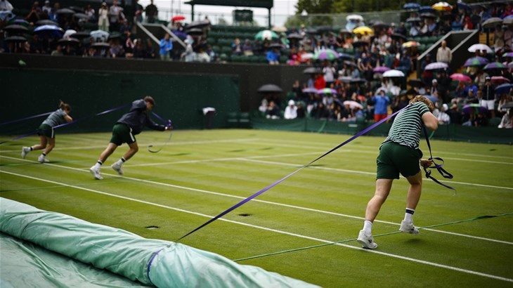 Kiša uništila dan na Wimbledonu, Vekić i Ćorić nisu niti izlazili na teren