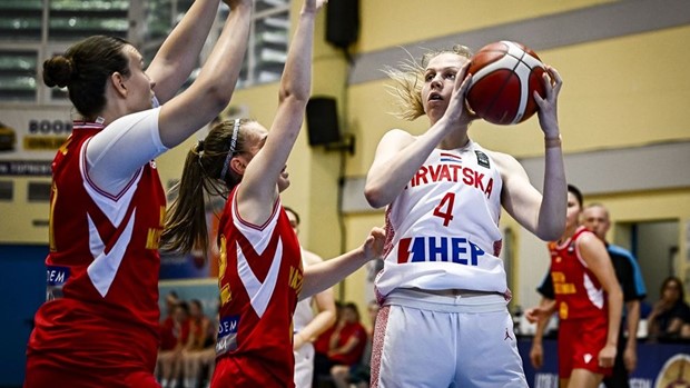 Hrvatske košarkašice lako s Makedonkama, protiv Islanda za prvo mjesto u skupini