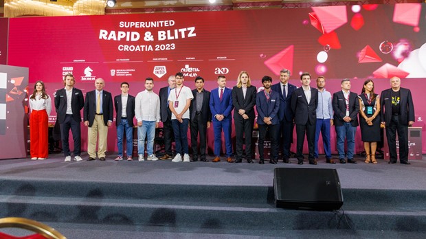 Šahovska elita okupila se u Zagrebu na 2023 SuperUnited Rapid & Blitz Croatia