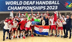 Hrvatski gluhi rukometaši uvjerljivo do pobjede protiv Turske