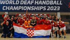 Hrvatski gluhi rukometaši još jednom uvjerljivo do pobjede, pala je Danska