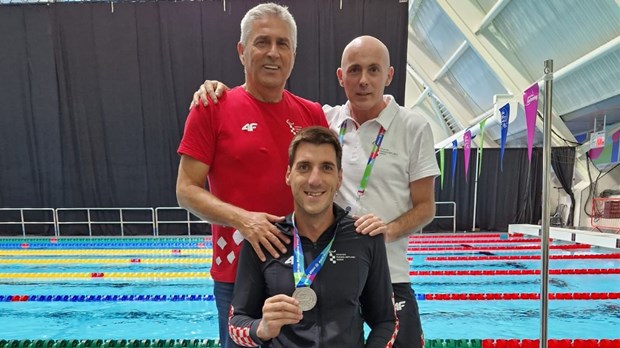 Dino Sinovčić osvojio srebrno odličje na Svjetskom paraplivačkom prvenstvu