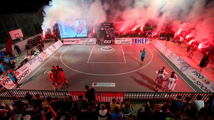 Poznati i posljednji sudionici završnog turnira Pro 3×3 Toura nakon dramatične subote u Imotskom