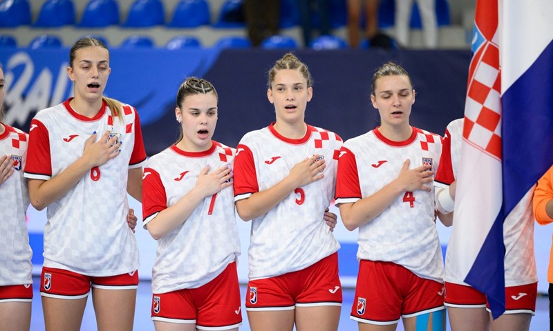 Mlade hrvatske rukometašice upisale prvi poraz na Europskom prvenstvu