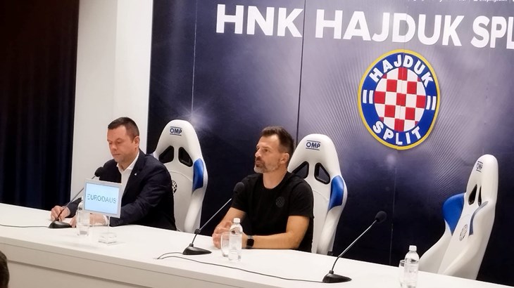 Leko: 'Vidjeli smo dobar Hajduk, ne bi se osramotili da igramo grupu'