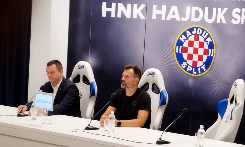 Leko: 'Vidjeli smo dobar Hajduk, ne bi se osramotili da igramo grupu'