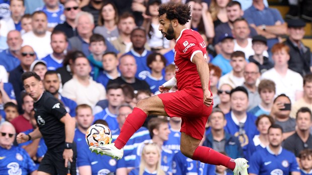 Liverpool Salahovim golovima s igračem više slavio u Merseyside derbiju