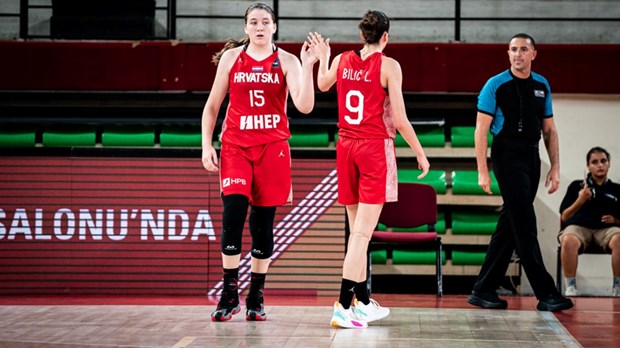 Mlade hrvatske košarkašice pobjedom protiv Poljske do petog mjesta na Europskom prvenstvu