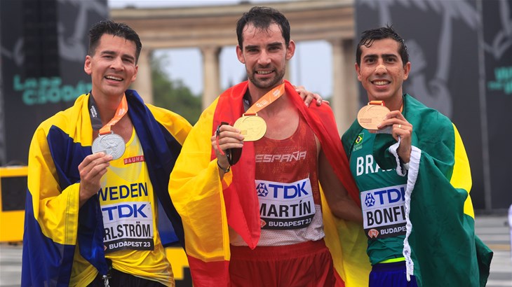 Martin najbrži na 35 kilometara za drugo zlato na Svjetskom prvenstvu