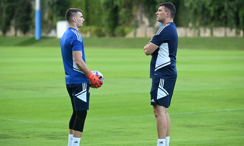 Dinamo odradio posljednji trening uoči Sparte, Livaković nije trenirao