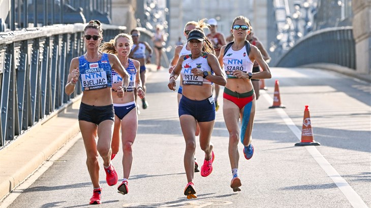 Zlato i srebro idu Etiopljankama, prvo marokansko odličje u maratonu, Bjeljac 33.