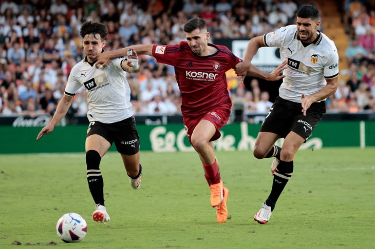 Ante Budimir asistirao u zadnjim trenucima za pobjedu Osasune