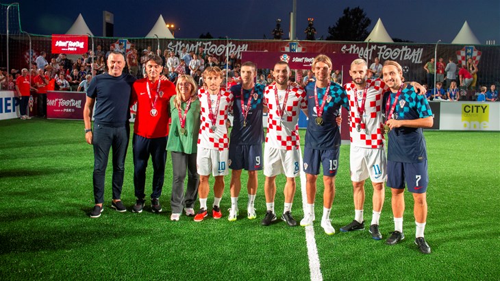 Kramarić, Majer i Sosa slavili u Street football turniru u sklopu spektakla Vatreni ponedjeljak