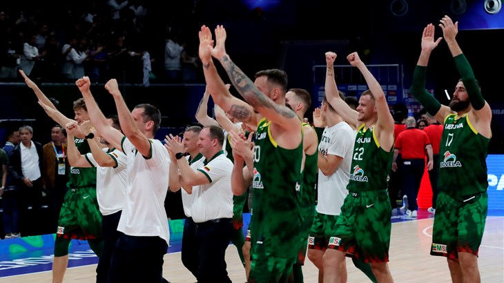 Litavci osokoljeni pobjedom protiv Amerikanaca igraju četvrtfinale sa Srbijom