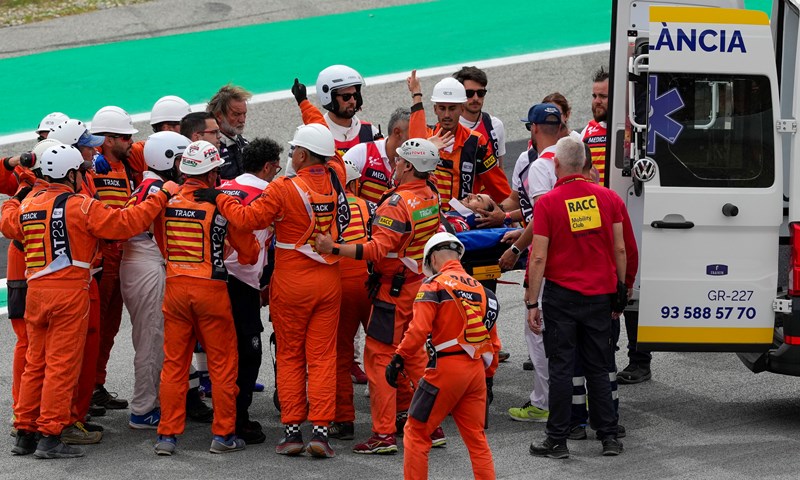Iako je u nedjelju pregažen na stazi, svjetski prvak u MotoGP-u planira nastup u sljedećoj utrci