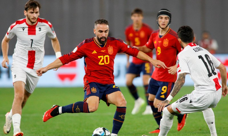Španjolska napunila mrežu Gruzije, Barcelonin dragulj srušio rekorde