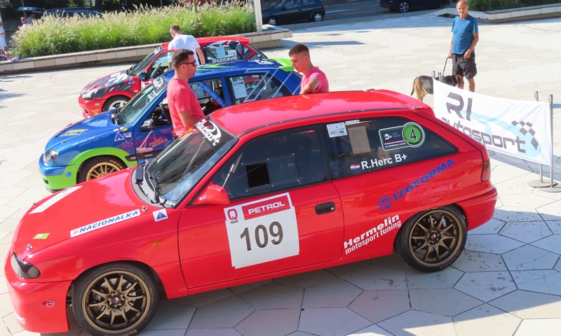 Automobilisti Autokluba RI autosport na obilježavanju Hrvatskog olimpijskog dana u Rijeci