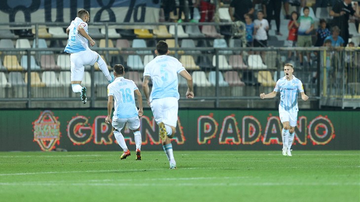 Pjacina simultanka početkom drugog dijela osigurala bodove Rijeci protiv Osijeka