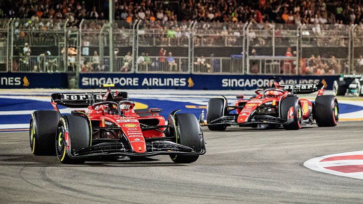 Leclerc najbrži na drugom treningu, Sainz završio u ogradi