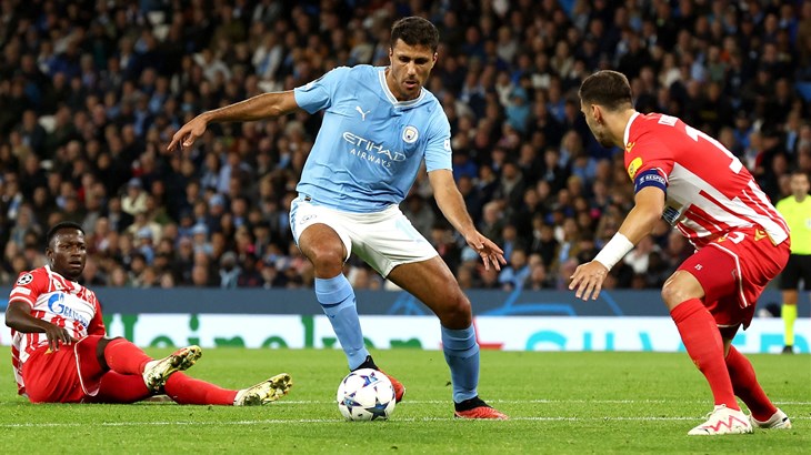 Crvena zvezda vodila na odmoru, Manchester City ipak slavio u večeri u kojoj će pamtiti promašaje