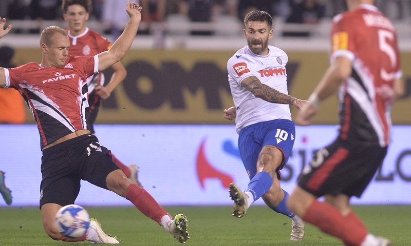 SAŽETAK: Hajduk pogotkom Sahitija svladao Lokomotivu