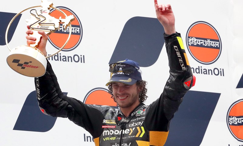 Bagnaia nakon pada nije završio utrku, Bezzecchi slavio u Indiji