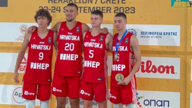 [VIDEO] U-17: Hrvatska 3x3 osvojila naslov prvaka Europe, Cetina MVP!