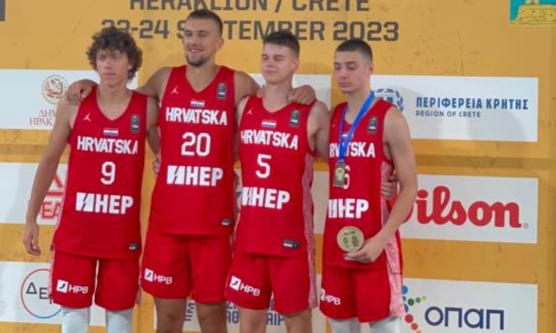 [VIDEO] U-17: Hrvatska 3x3 osvojila naslov prvaka Europe, Cetina MVP!