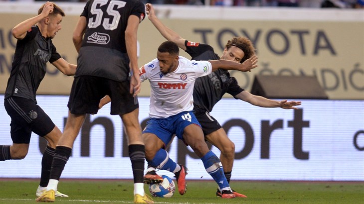 Emir Sahiti junak Hajduka, Bijeli slavili u najvećem hrvatskom derbiju!