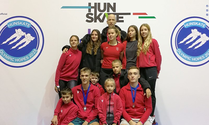 Mladi hrvatski brzoklizači osvojili devet medalja u Budimpešti