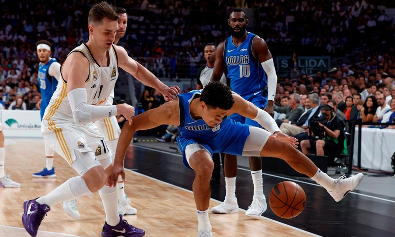 Hezonja postigao pet poena u pobjedi Reala protiv Dallasa, Dončić odigrao samo pet minuta