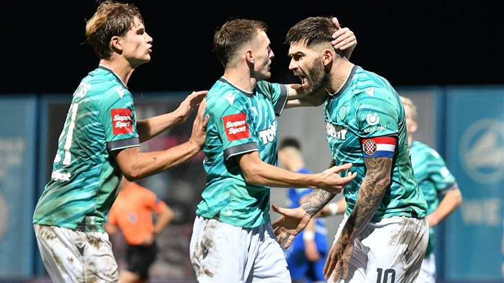 Karoglan nastavio gdje je stao: Hajduk uzeo tri boda u Koprivnici