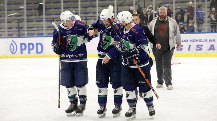 Hokejaši Siska u velikom dvoboju kao lideri IHL-a dočekuju drugoplasiranu Crvenu zvezdu