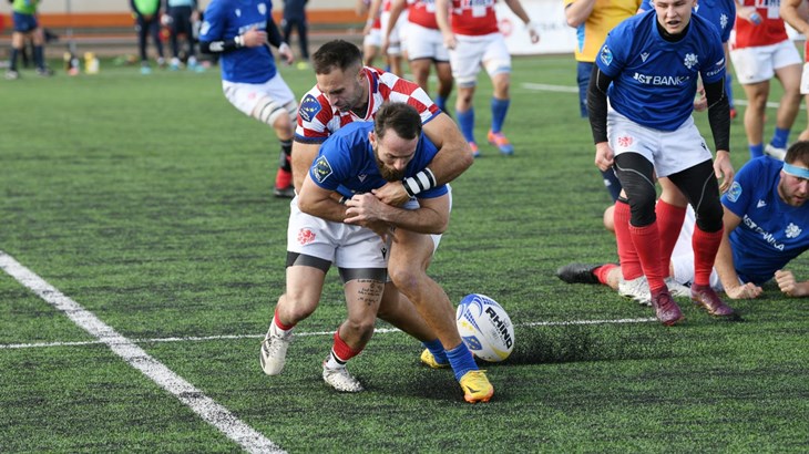 Hrvatski ragbijaši krenuli uvjerljivim porazom u snažnoj Trophy diviziji
