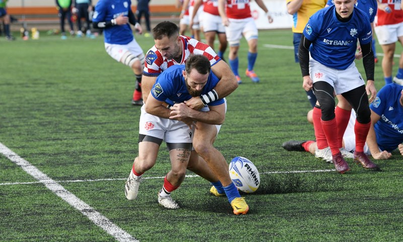 Hrvatski ragbijaši krenuli uvjerljivim porazom u snažnoj Trophy diviziji
